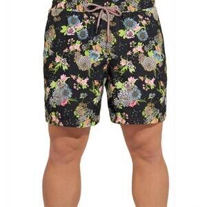NEW MAAJI sailor trunks in black bouquete